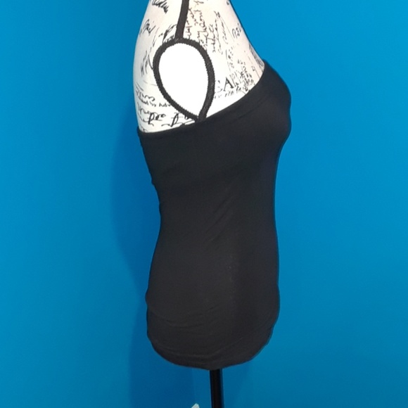 5/25.  Strapless black juniors top - Picture 5 of 8